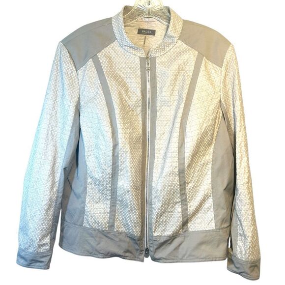 Basler ladies blazer suit jacket 42 taupe brown greige capsule minimalist layer - Picture 1 of 12